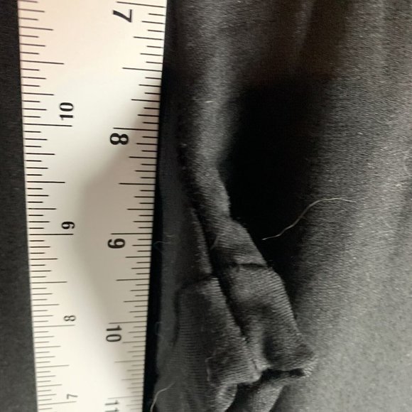 Max Studio Leggings Women's Medium Black Stretch Elastic Waist High Rise‎ 7885 - Picture 4 of 8